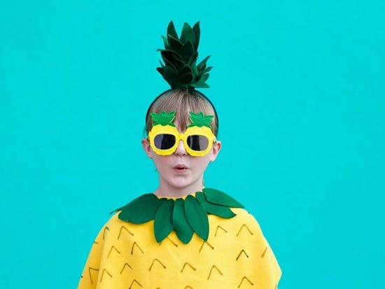 Pineapple DIY Costume16