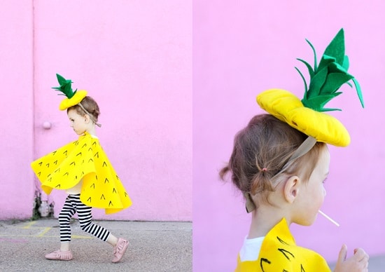 Pineapple DIY Costume4