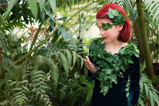 Poison Ivy Costume DIY 3