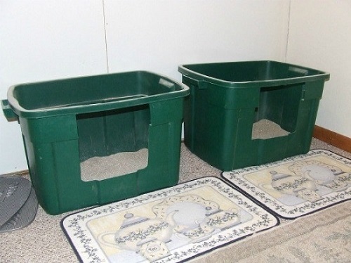 DIY Cat Litter Box 1