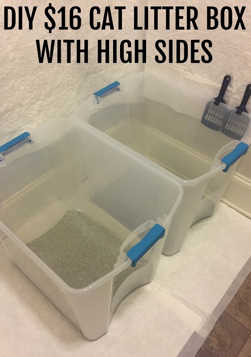 DIY Cat Litter Box 11