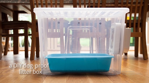 DIY Cat Litter Box 14