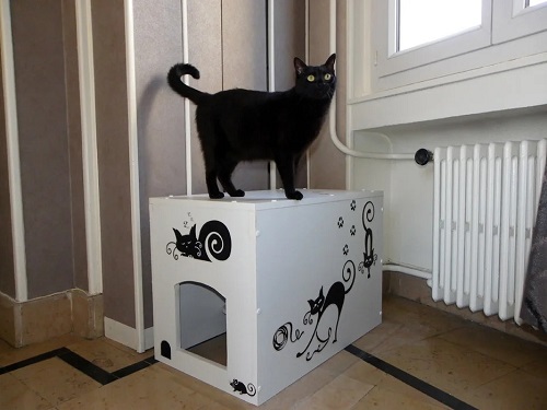 DIY Cat Litter Box 4