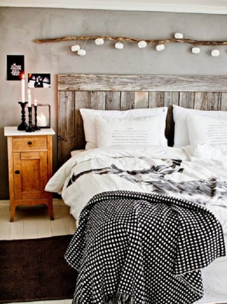 52 DIY Wood Headboard Ideas ⋆ Bright Stuffs