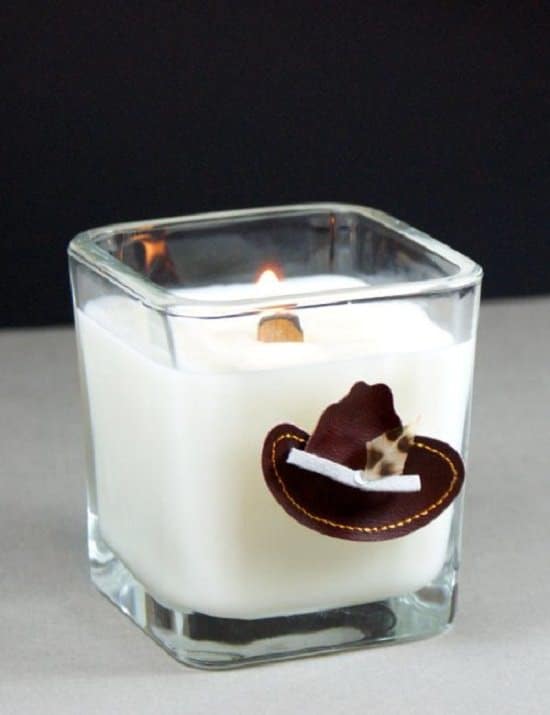 How to make a wooden candle wick