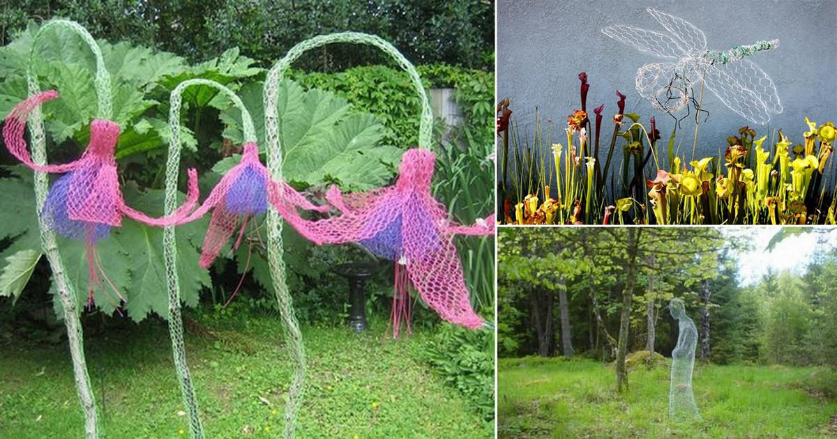 15 En Wire Sculpture Ideas For Home And Garden Bright Stuffs - How To Make Wire Garden Sculptures
