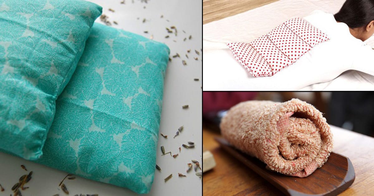 20 DIY Homemade Heating Pads For Pain Relaxation ⋆ Bright Stuffs