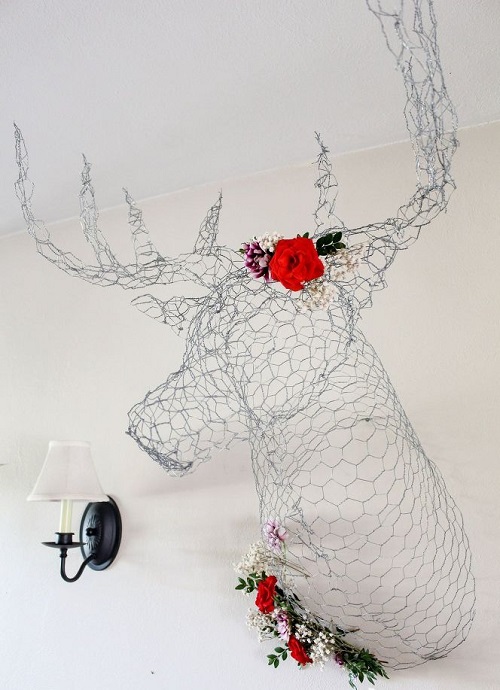 Chicken Wire Sculpture 13