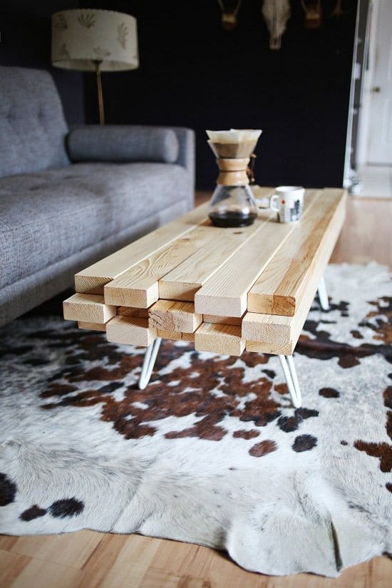 2X4 Coffee Table