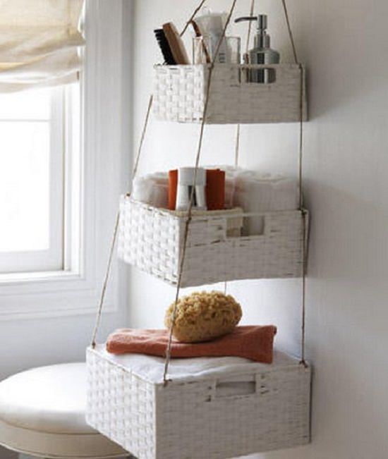 Hanging Baskets Shower Storage Organizer