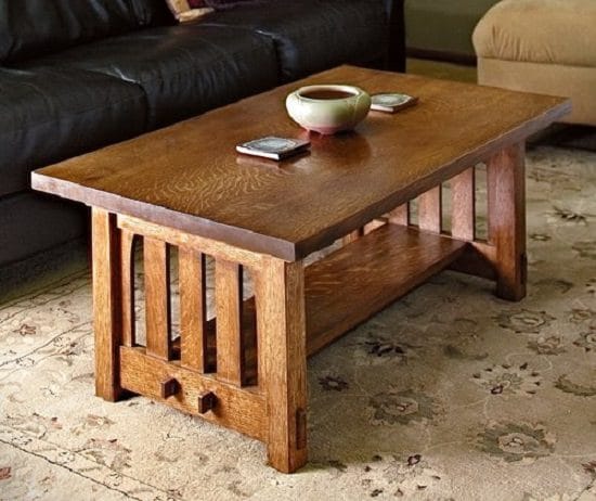 Mission Style Coffee Table