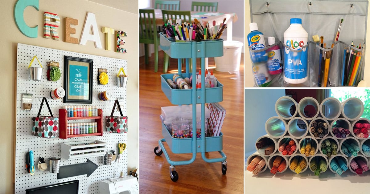 Art Supply Storage Idea + Giveaway #Sponsored by Caboodles • The Naptime  Reviewer