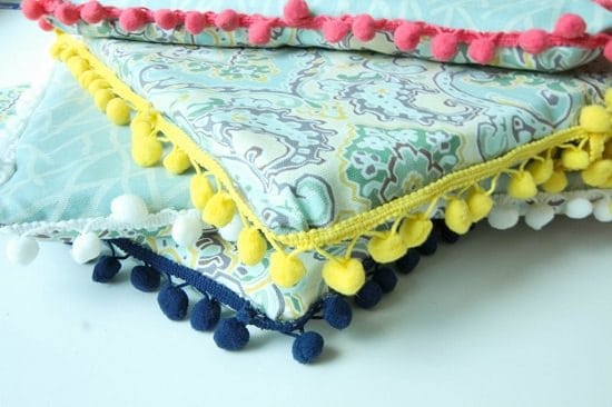 No-sew Reversible Cushions