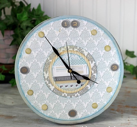 Pattern Table Accent Clock