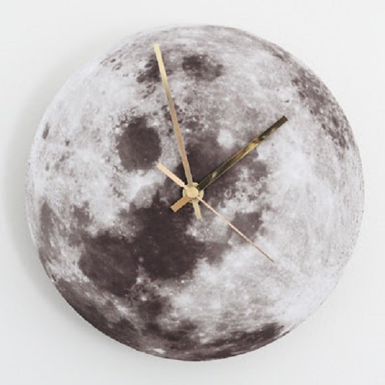 Nasa Moon Image Clock