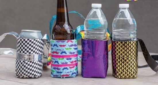 5 DIY Water Bottle Holders for Backpacks Straps - 99Boulders