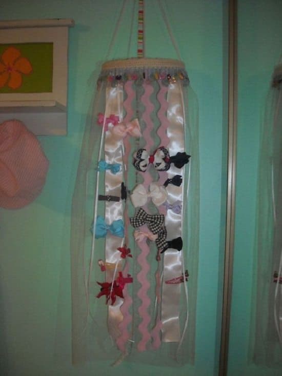 DIY Hair Bow Holder Ideas10