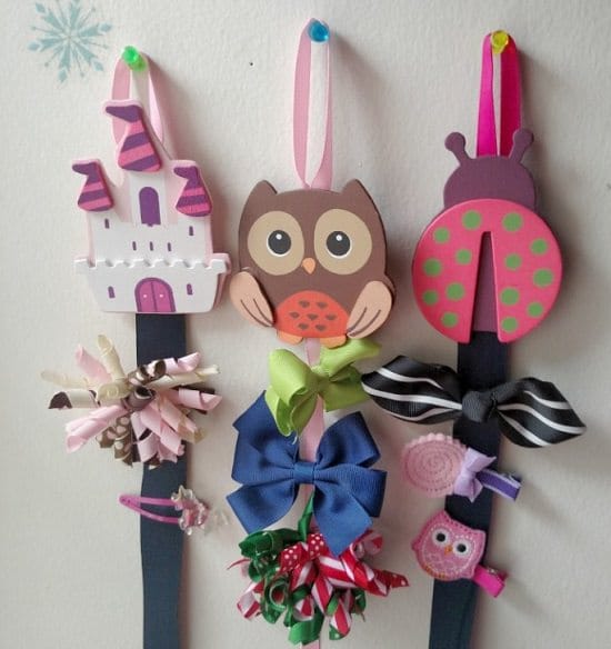 Treasured Tidbits by Tina » Simple, Fun DIY Hair Bow Holder