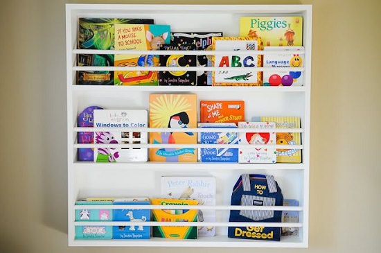 DIY Kids' Bookshelf Ideas7