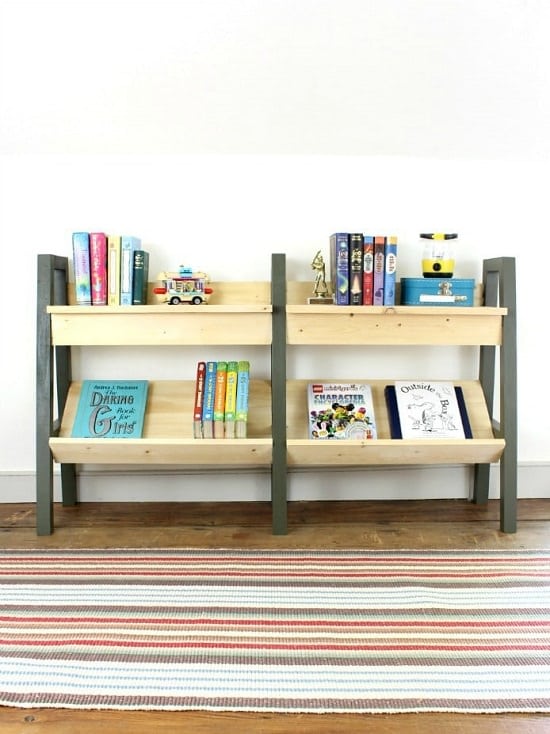 Modern kids shelf