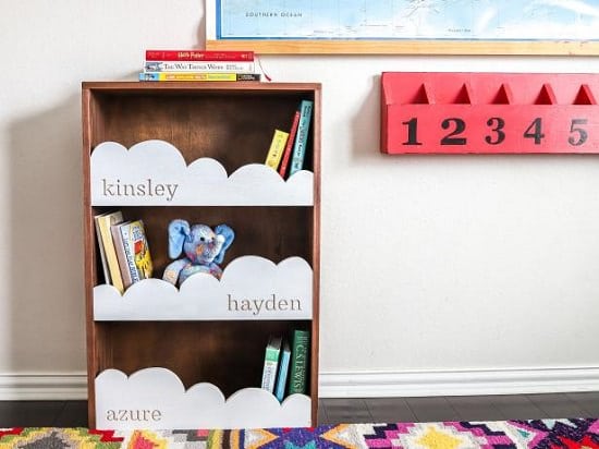 Whimsical Cloud Shelf