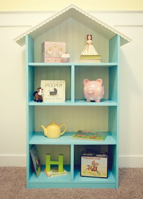 Dollhouse shelf