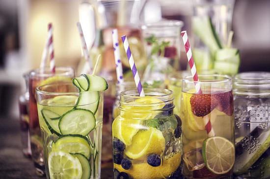 Prepare Fruit Infused Water Last