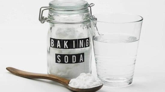Baking soda and water