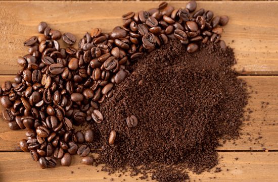 coffee grounds