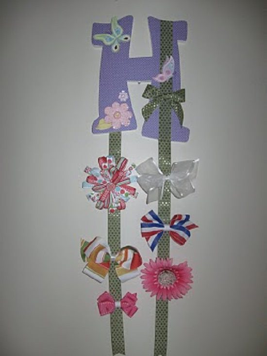 Personalized Hair Accessory Organization