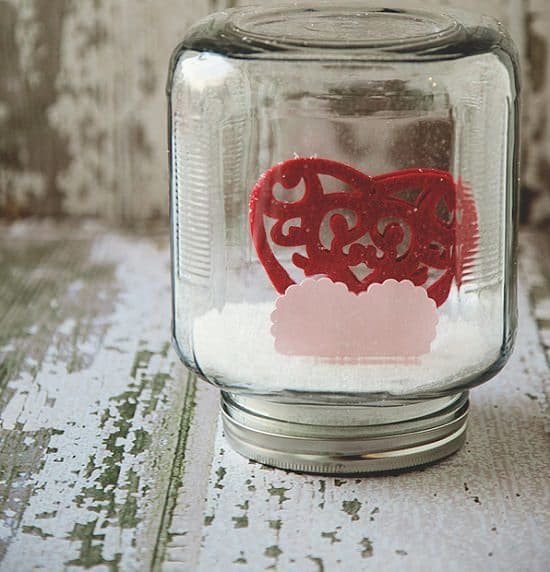 Heart Snow Globe