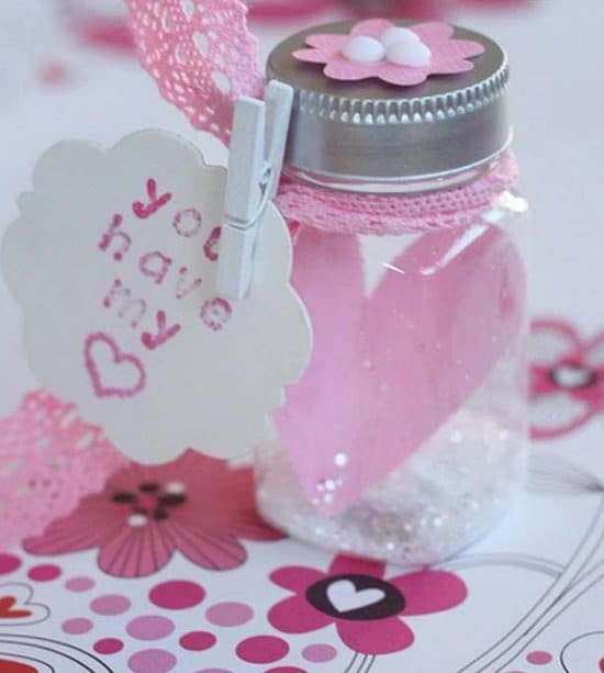 Heart In A Jar Valentine