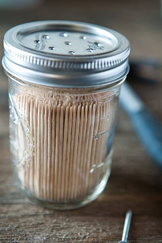 Toothpick Storage