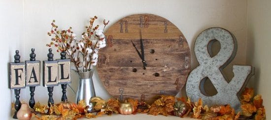 DIY Rustic Clock