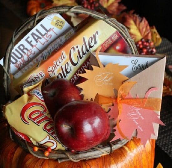 Easy Fall Gift Basket