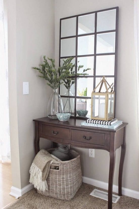 DIY Pottery Barn Eagan Mirror