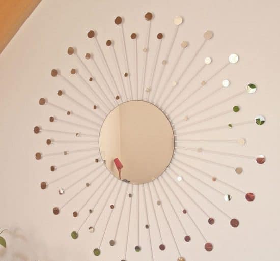 DIY Sunburst Mirror