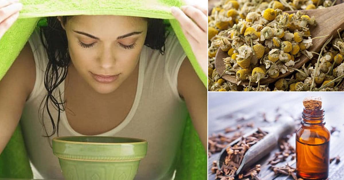 3 Recipes With Potent Herbs for Face Steaming At Home ⋆ Bright Stuffs