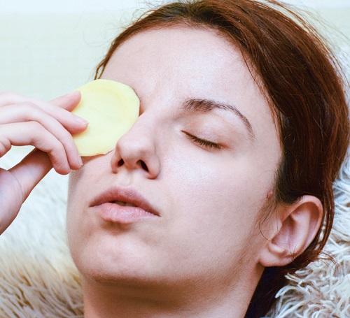 DIY Potatoes Facial Rub