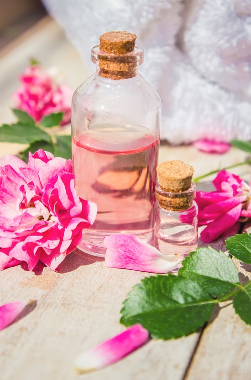 rosewater for hair