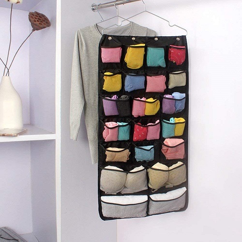 Hanging Closet Socks Organizer