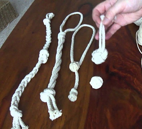 Homemade Rope Toy