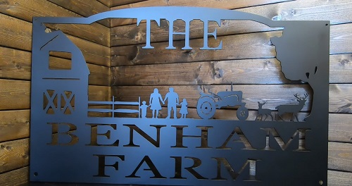 Entrance Farm Signs Ideas 4
