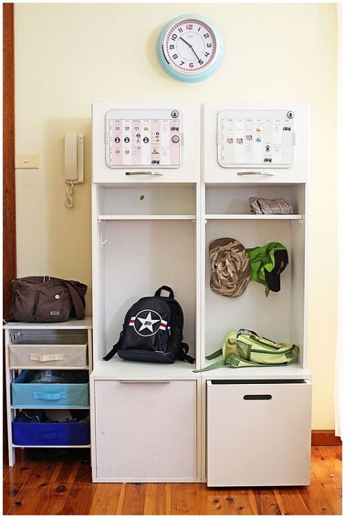 14+ Clever Ideas for Backpack Storage and Organization - Living
