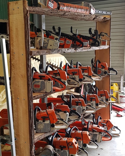  Chainsaw Storage Ideas 8