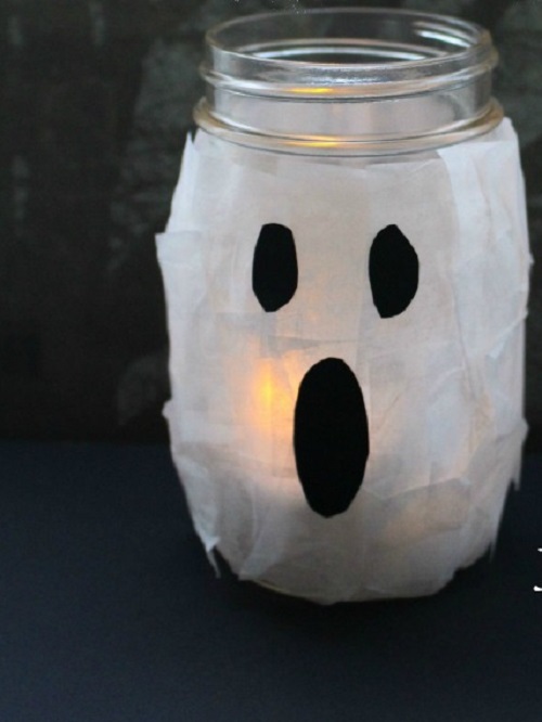 Glowing Ghost Jars