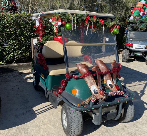 Easy Golf Cart Decorating Ideas 6