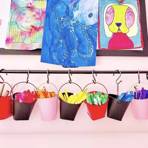 Mini Buckets Craft Organizer