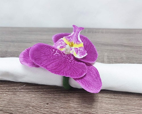 Orchid Napkin Holders