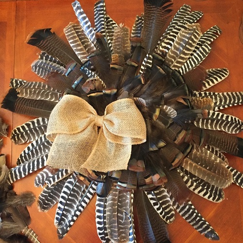 Turkey Feather Decoration Ideas 4